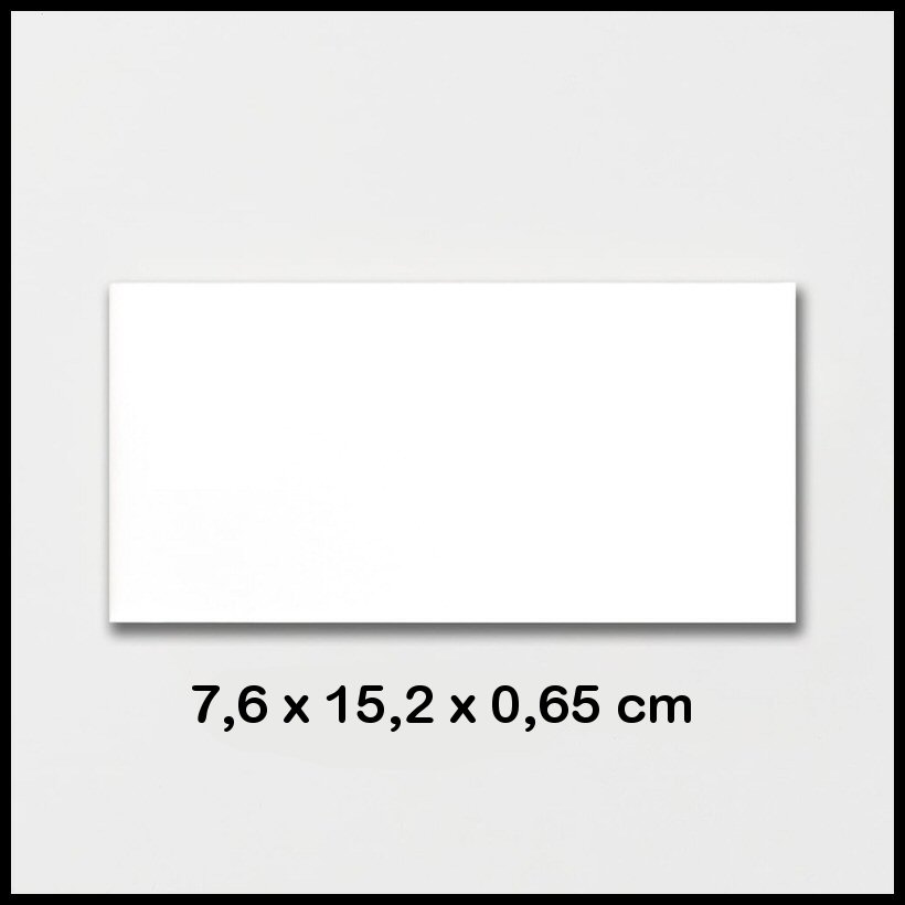 Плочки 7,6 х 15,2 